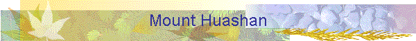 Mount Huashan