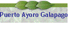 Puerto Ayoro Galapagos